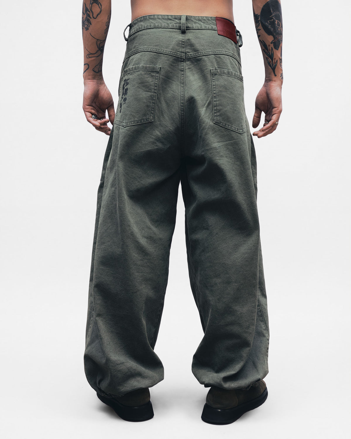 AKYNA Sentinel field pants in washed olive, image 3 of 5