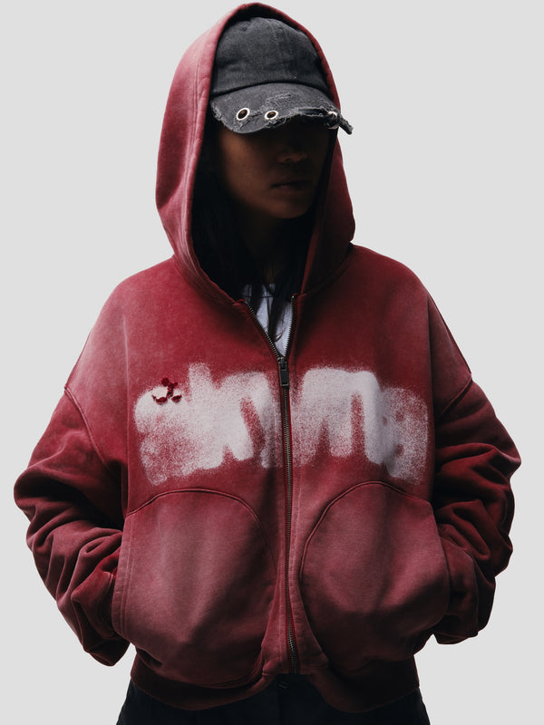 Akyna "boxing"  Zip Up Hoodie