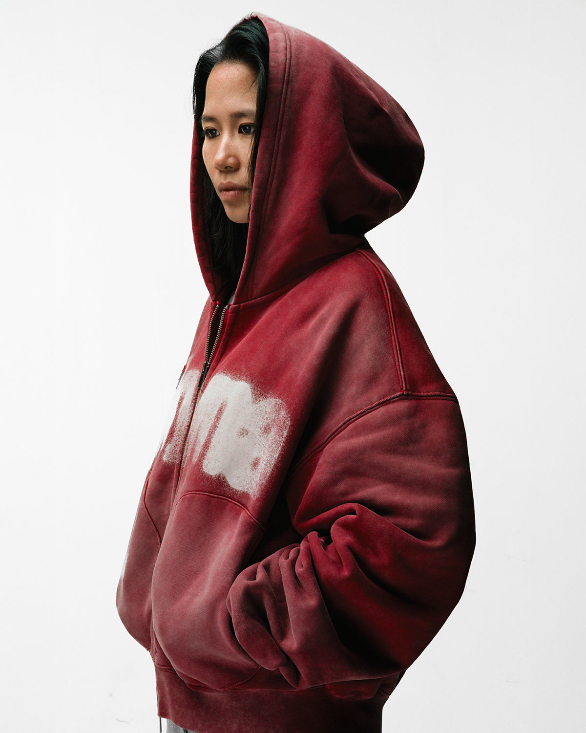 Akyna "boxing"  Zip Up Hoodie