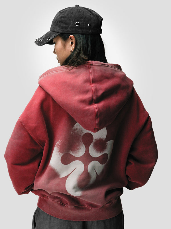 Akyna "boxing"  Zip Up Hoodie