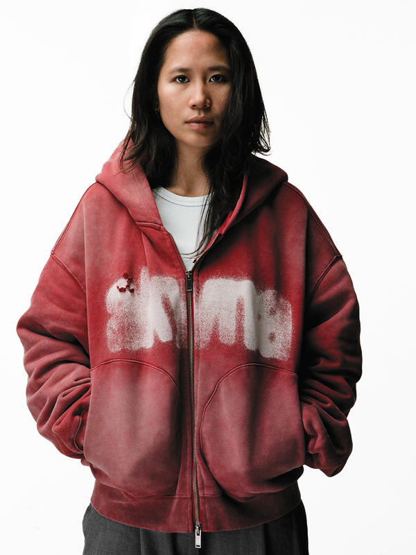 Akyna "boxing"  Zip Up Hoodie