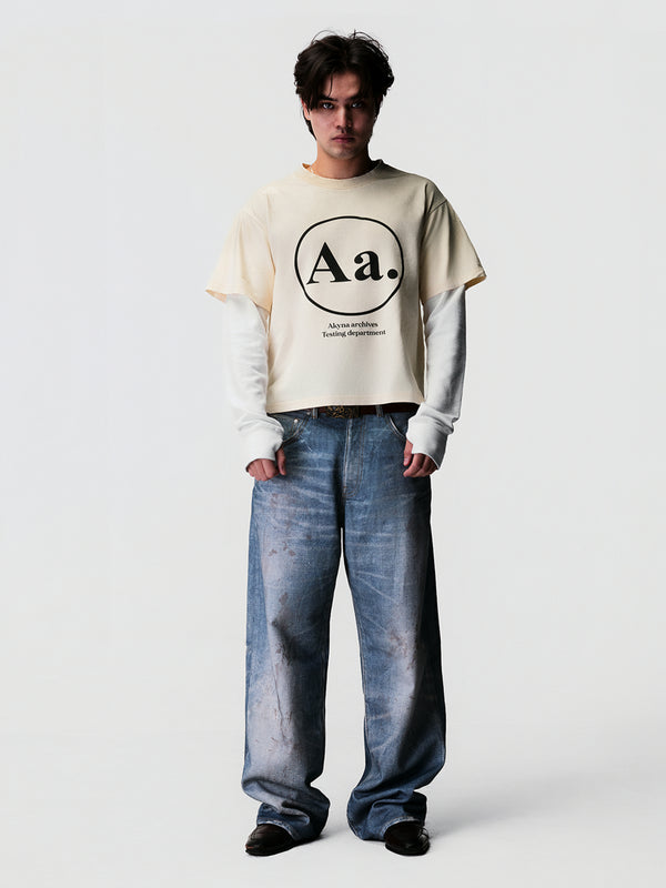 Akyna "archives" Layered Longsleeve