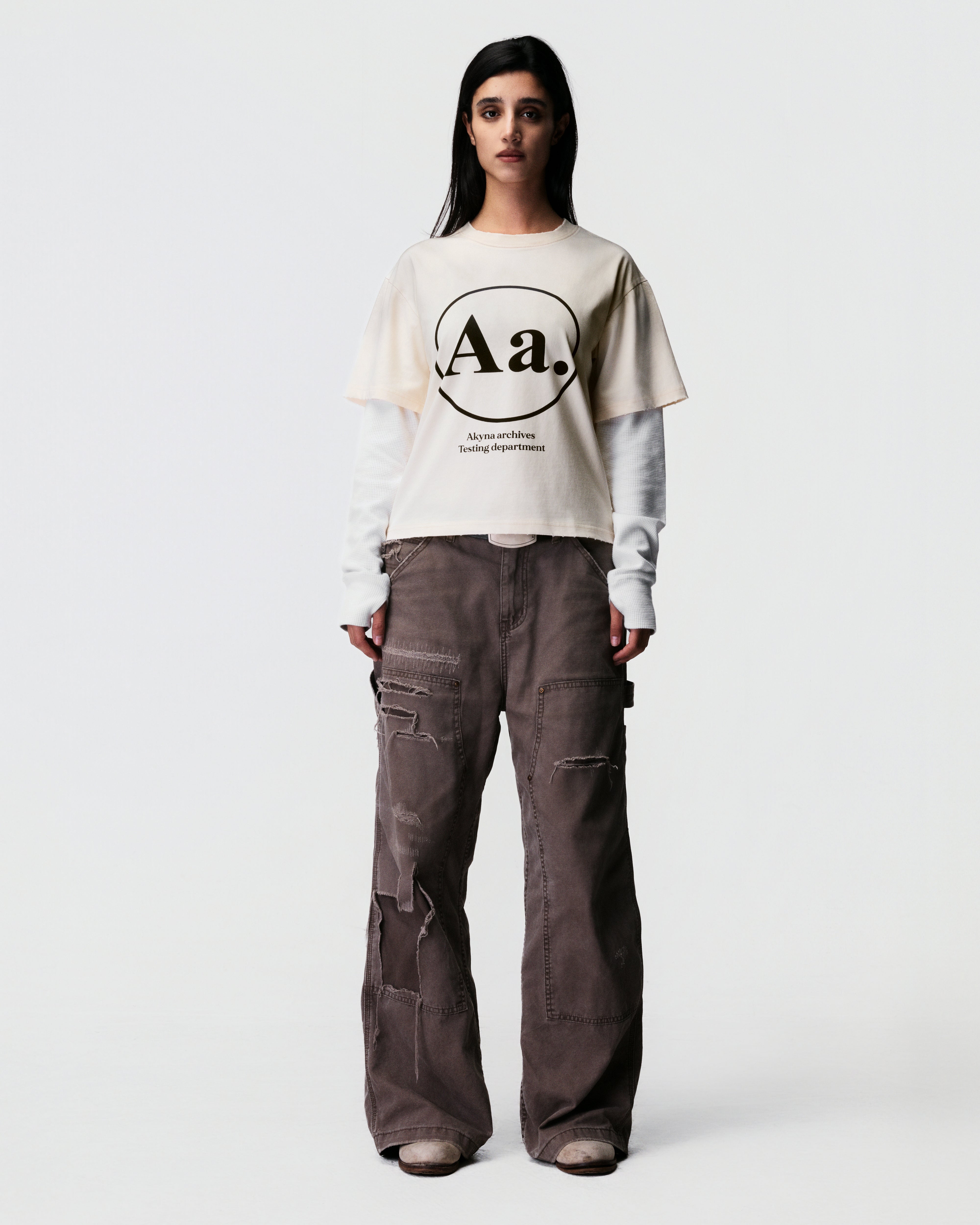Akyna "archives" Layered Longsleeve