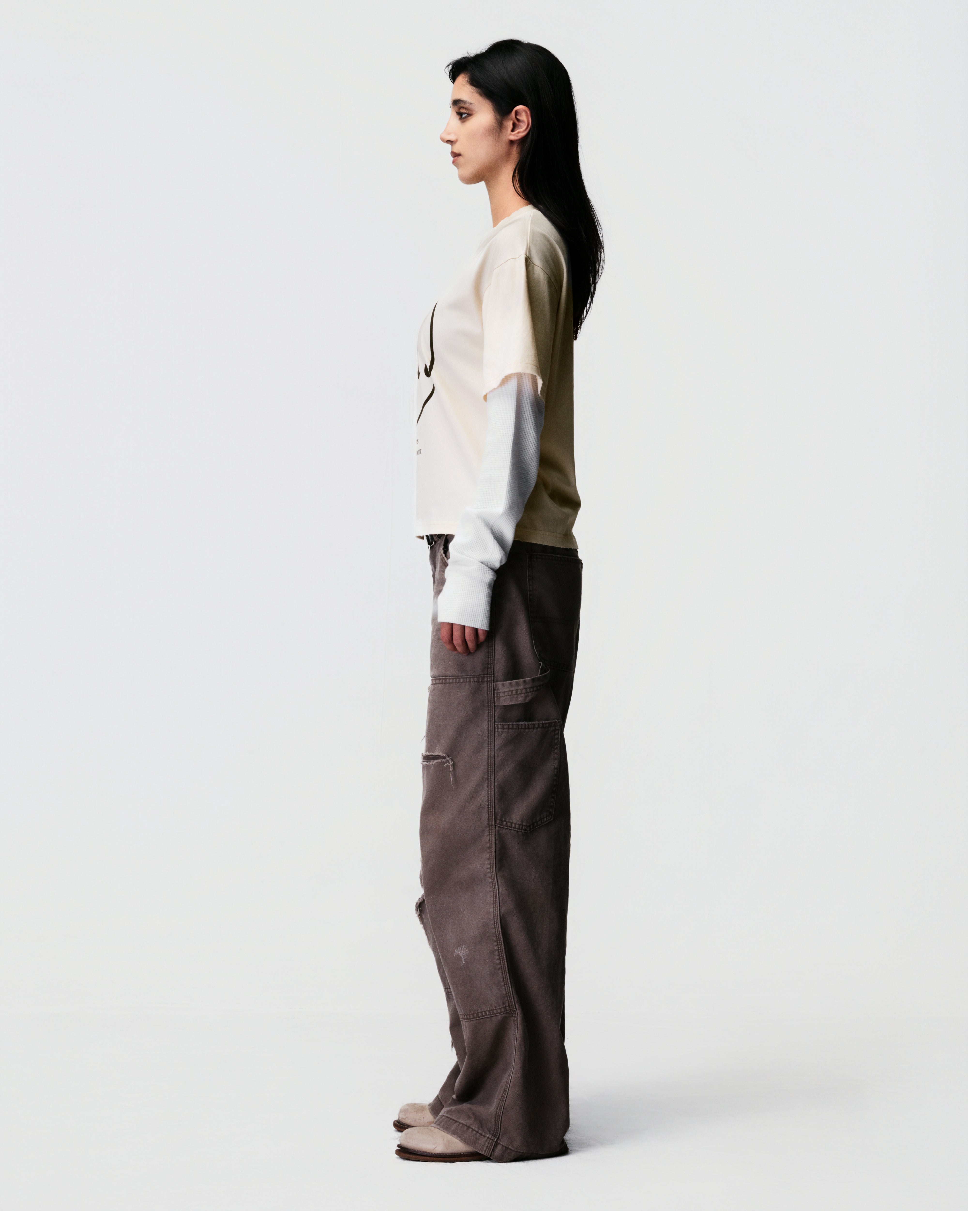 Akyna "archives" Layered Longsleeve