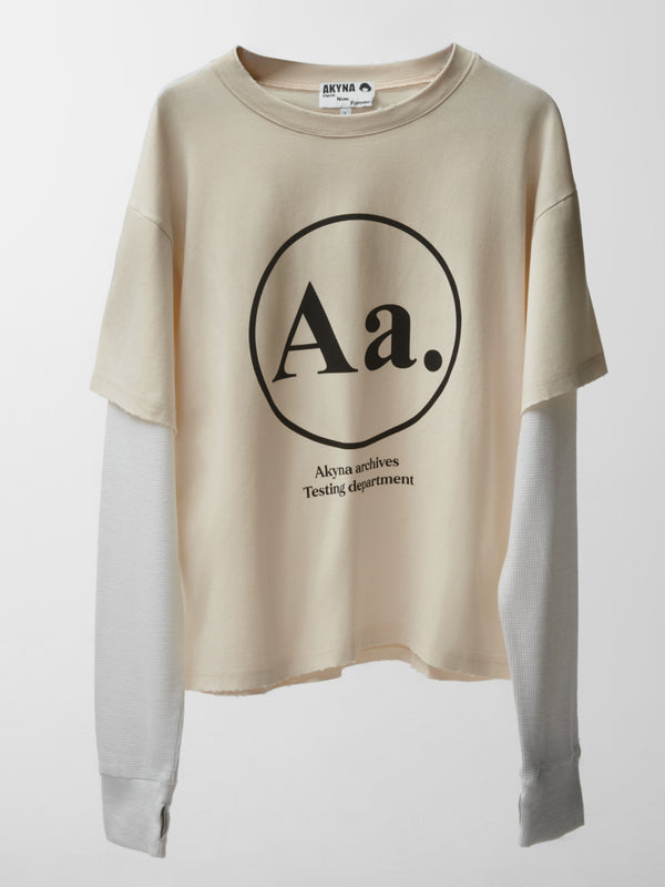 Akyna "archives" Layered Longsleeve